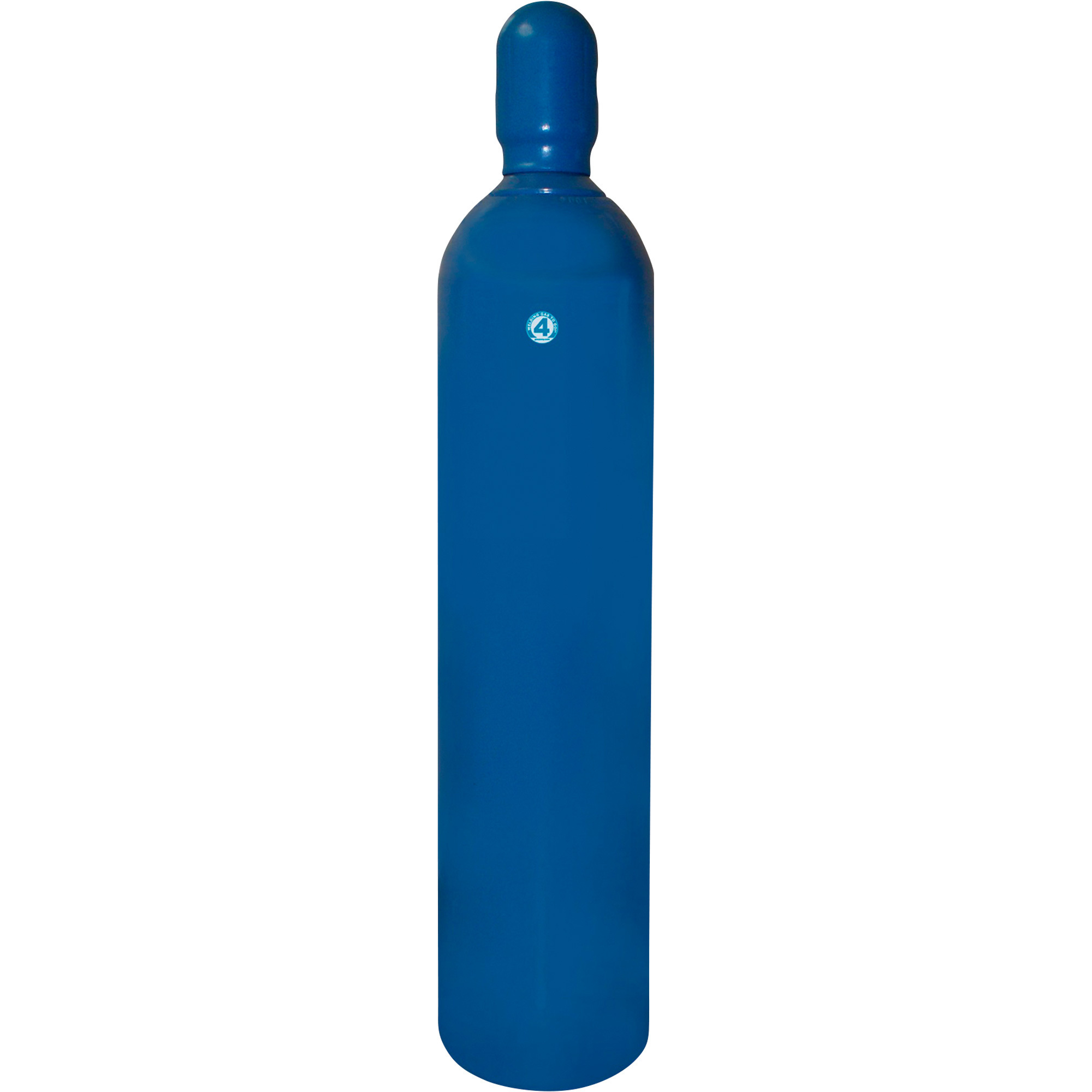 Thoroughbred 100% Argon Gas Cylinder, Size #4, 125CF